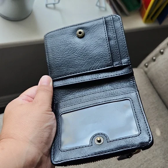 Fossil Wallet blue purple stripes - Picture 4 of 5